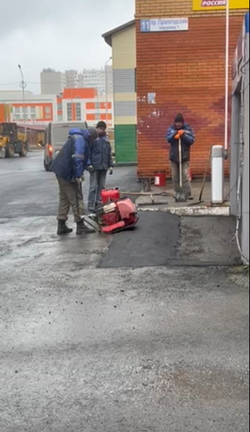 Установка искусственных неровностей